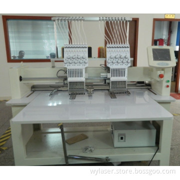 Machine Embroidery Wonyo 2 Head Embroidery Machines Commercial Embroidery Machiens